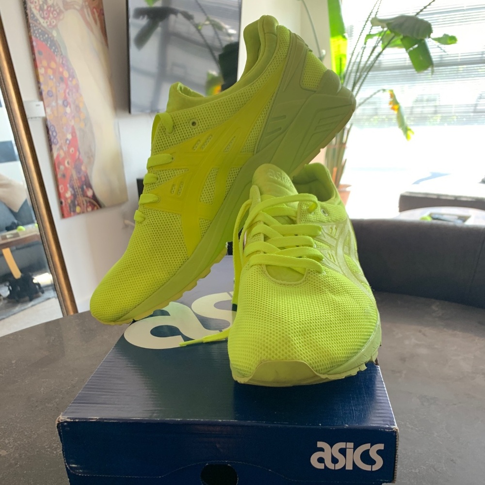ASICS Lime Green Trainer